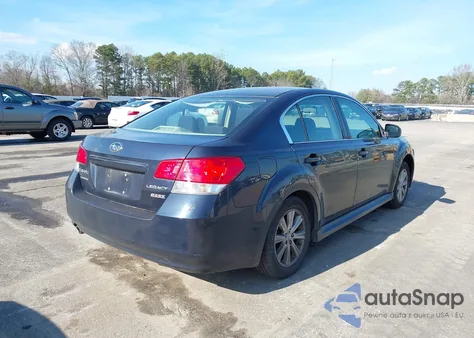 2012 Subaru Legacy 2.5I Premium z USA, uszkodzony, nr VIN 4S3BMBG69C3003727